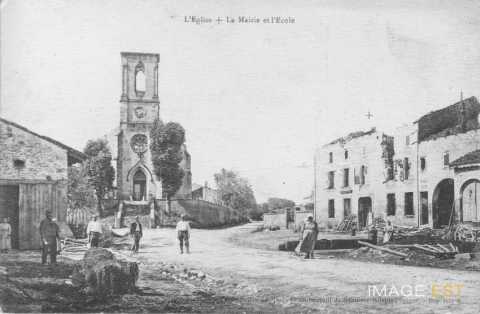 Ménil-sur-Belette en ruines (Vosges)